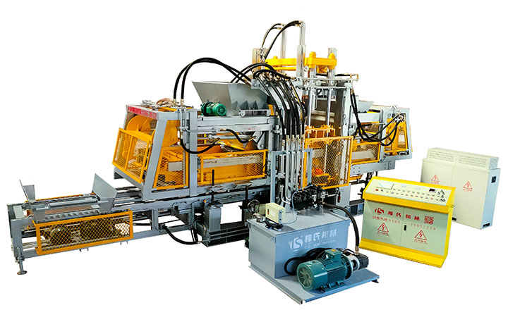 LS—?dú)W版系列PC仿石磚機(jī)、透水磚機(jī)、路沿石磚機(jī)等多功能一體機(jī)