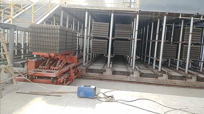 免燒磚軌道窯、免燒磚養(yǎng)護(hù)窯