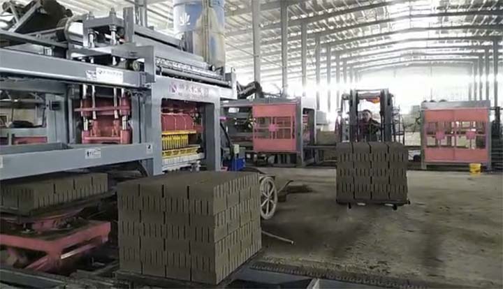 免燒磚機(jī)、水泥磚機(jī)-應(yīng)用案例