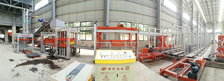 RGV子母車(chē)全自動(dòng)制磚線