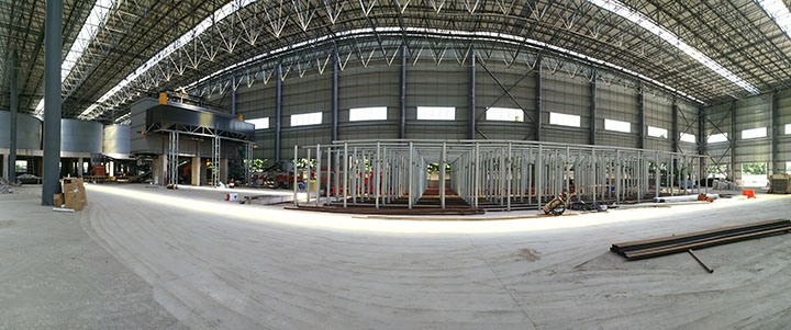 RGV子母車(chē)全自動(dòng)制磚線