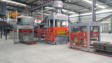 液壓磚機處理固廢、泥巴磚